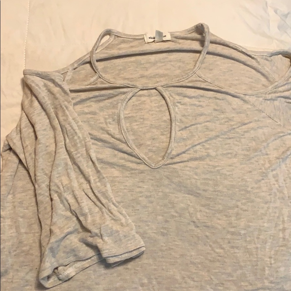 Urban Outfitters Silence + Noise Open Shoulder Top